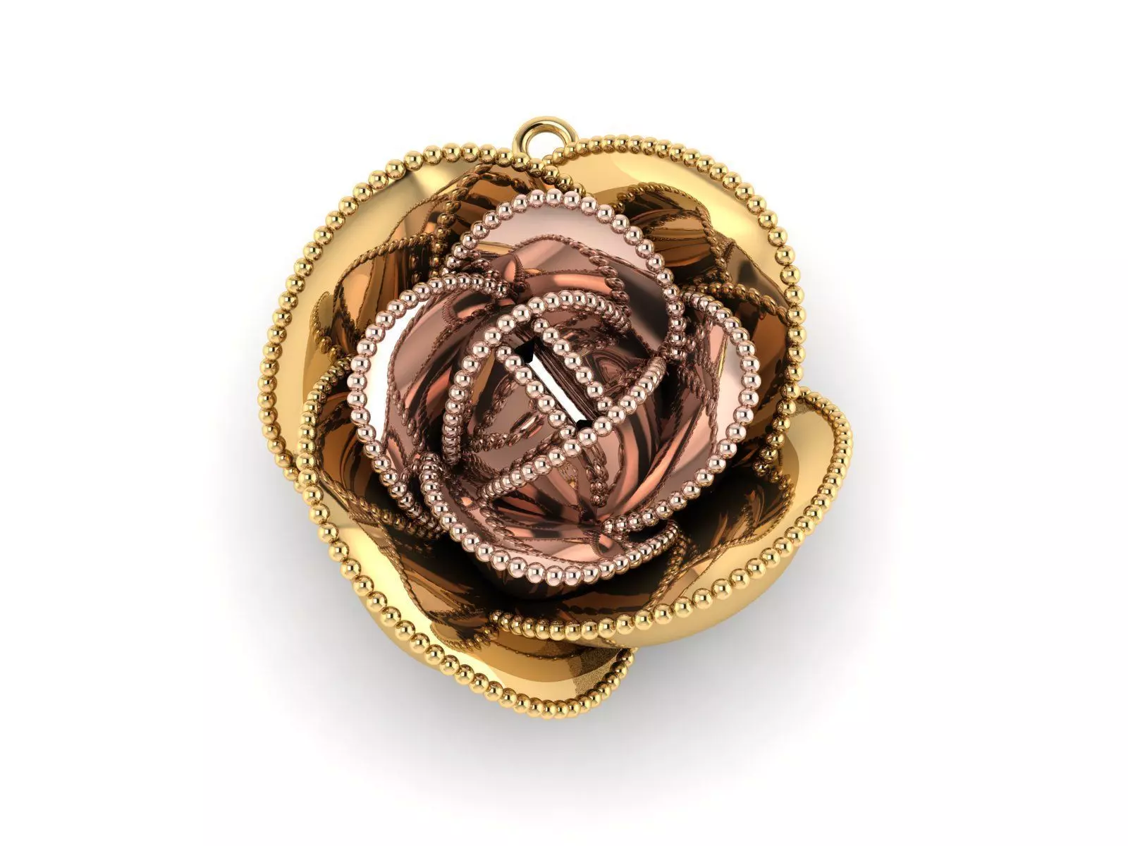 Rose multi piece set 3D print model_2