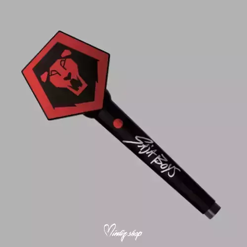Kpop Demon Hunters Light Stick of Saja Boys 3D print model