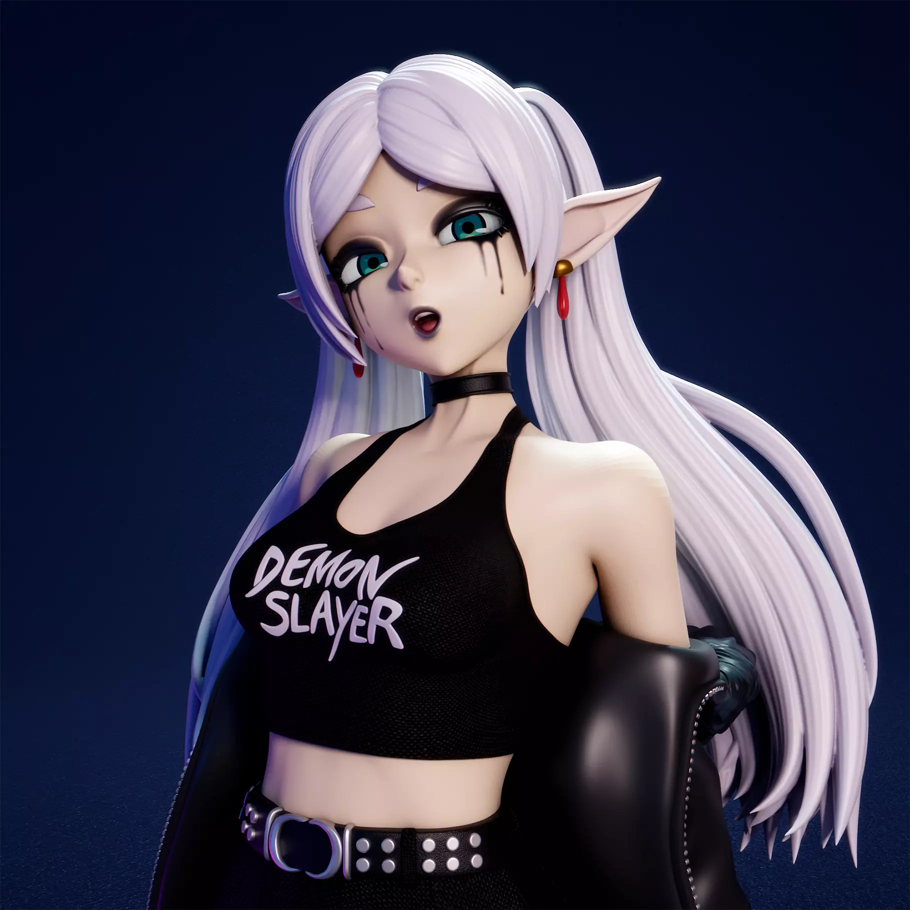 Goth Frieren  3D print model_4