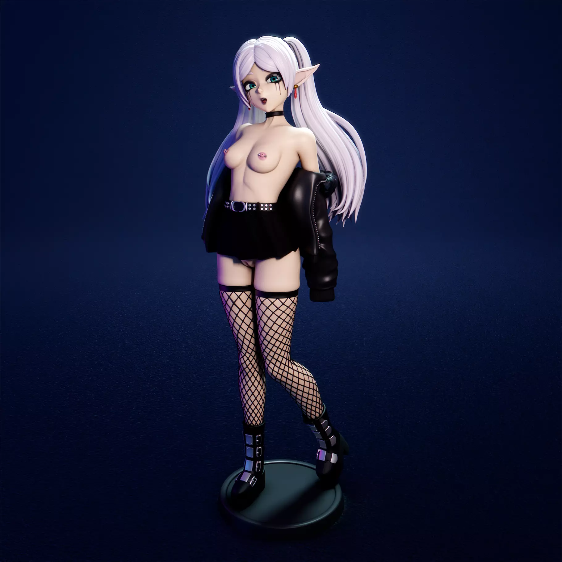 Goth Frieren  3D print model_8