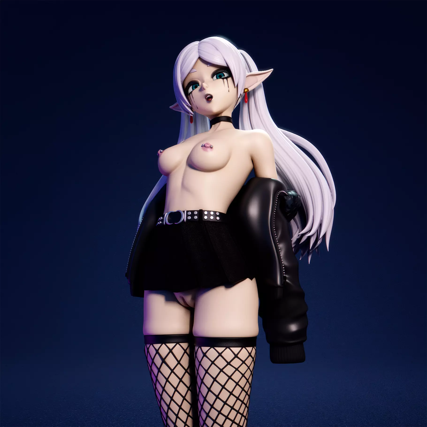 Goth Frieren  3D print model_10