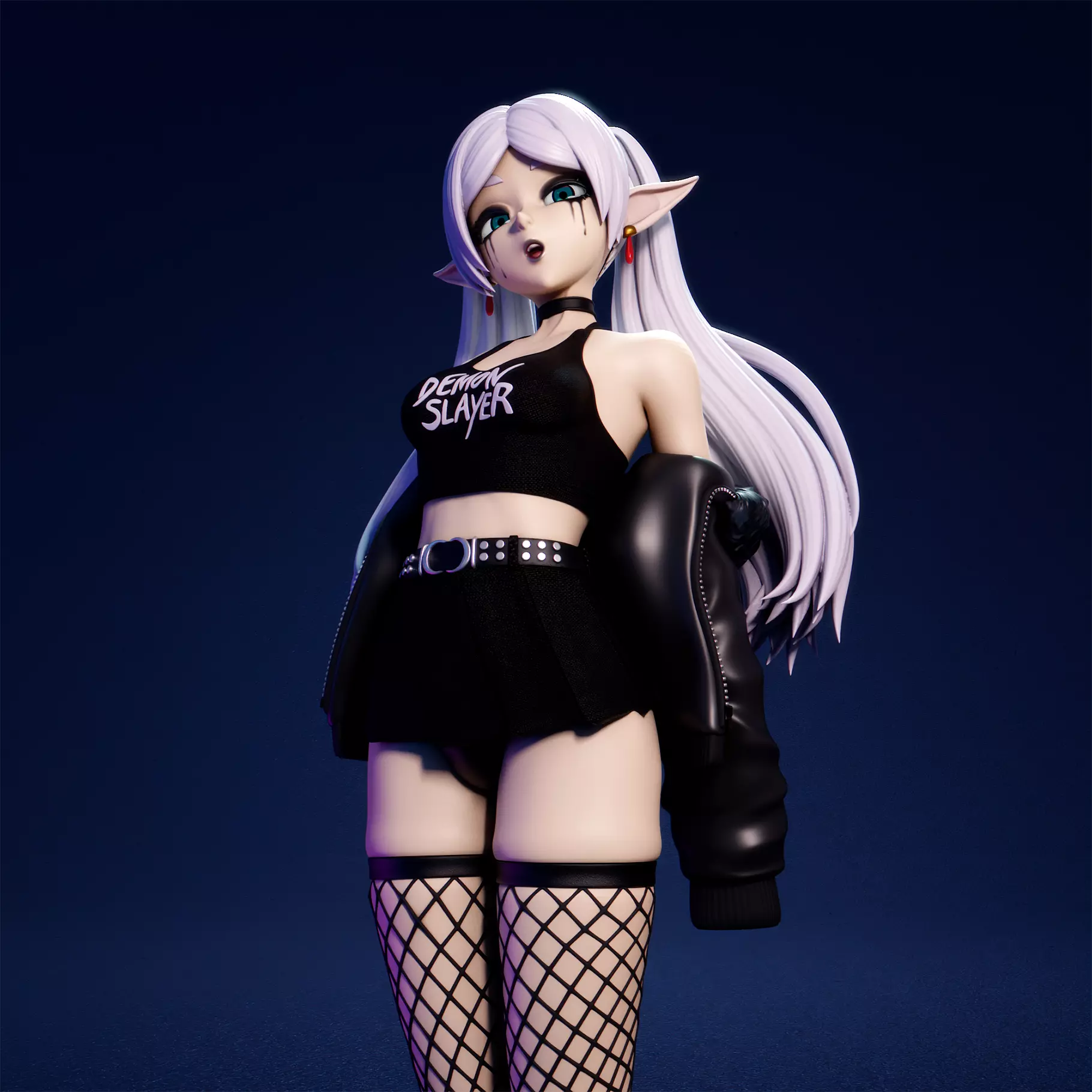 Goth Frieren  3D print model_7