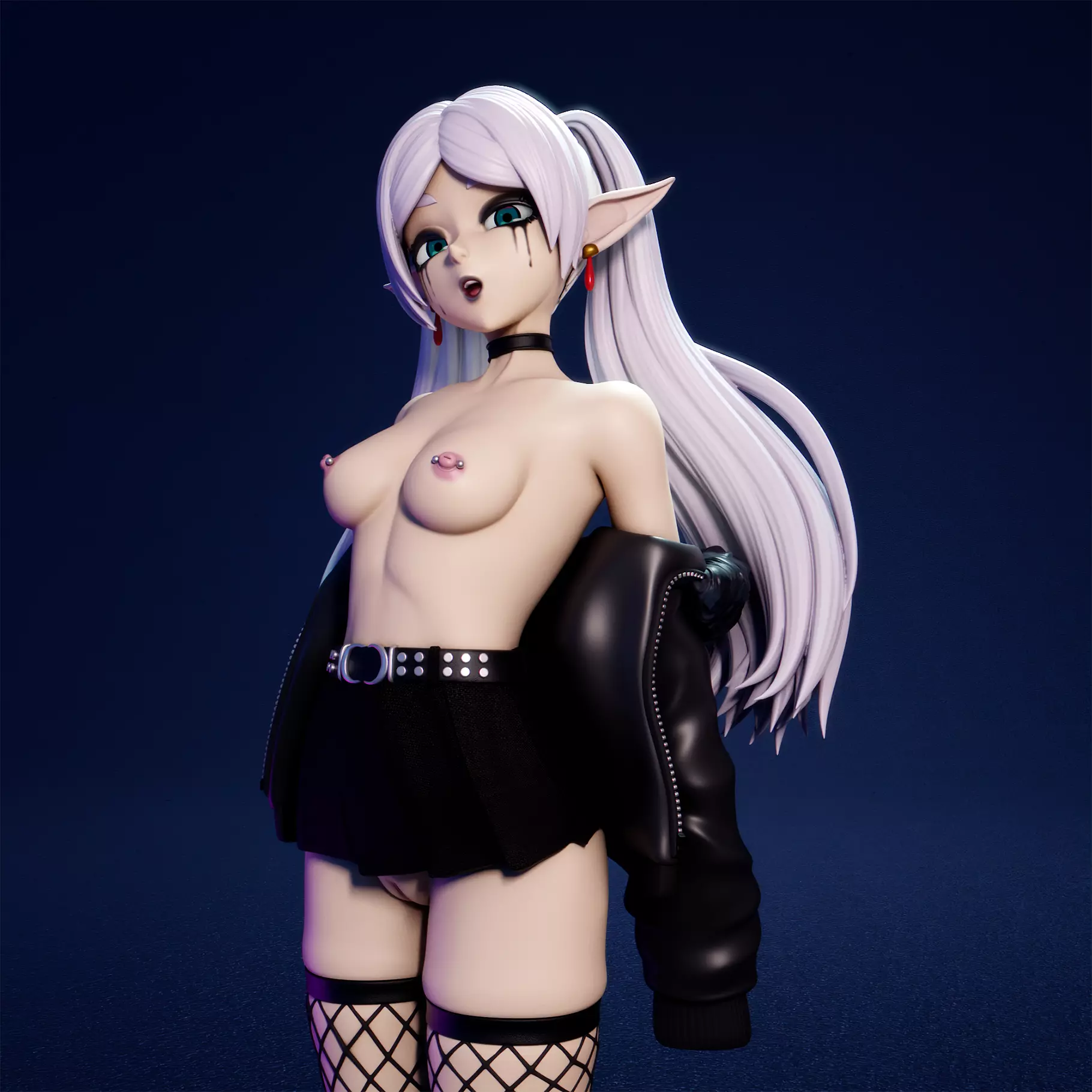 Goth Frieren  3D print model_9