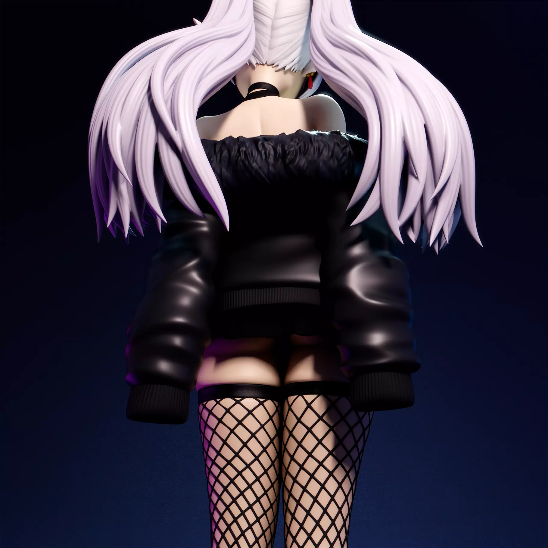 Goth Frieren  3D print model_3