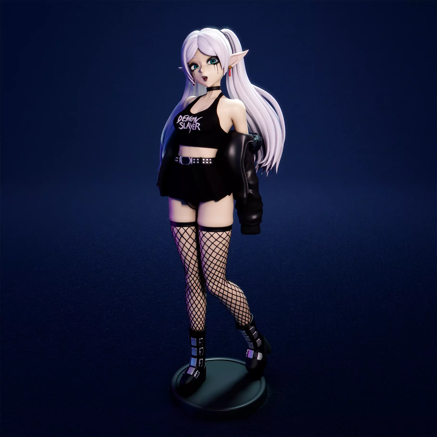 Goth Frieren  3D print model_5