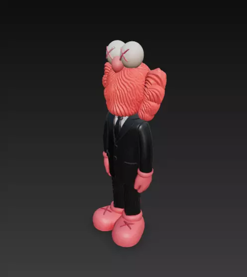 Ultra Pack 25 Kaws Companion 3D print model_26