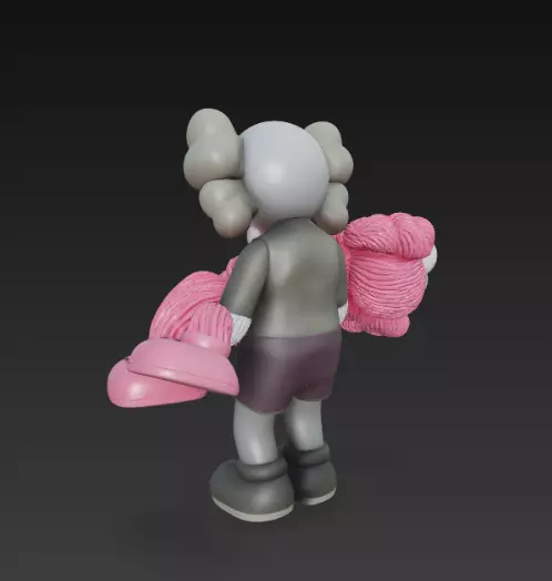 Ultra Pack 25 Kaws Companion 3D print model_96