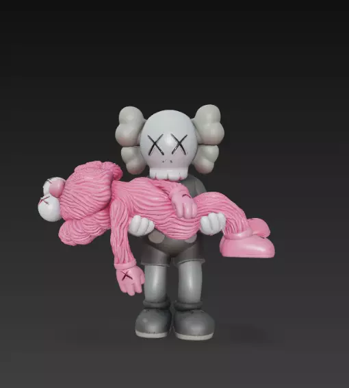 Ultra Pack 25 Kaws Companion 3D print model_102