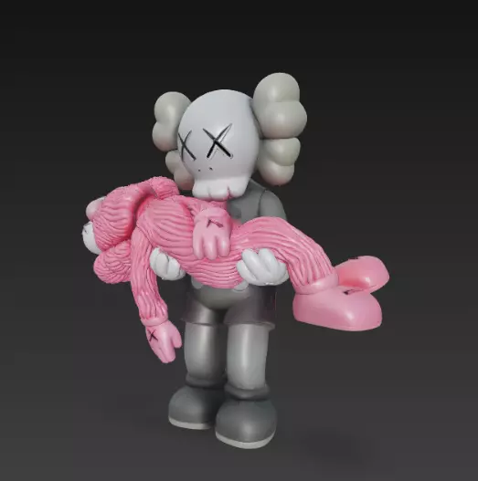 Ultra Pack 25 Kaws Companion 3D print model_92