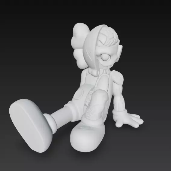 Ultra Pack 25 Kaws Companion 3D print model_12