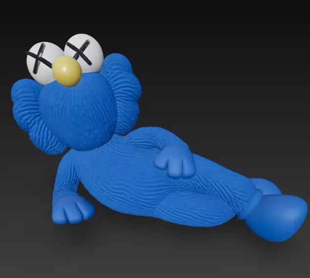 Ultra Pack 25 Kaws Companion 3D print model_39