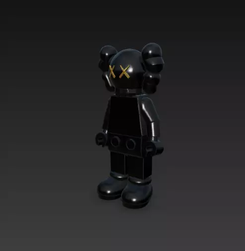 Ultra Pack 25 Kaws Companion 3D print model_9