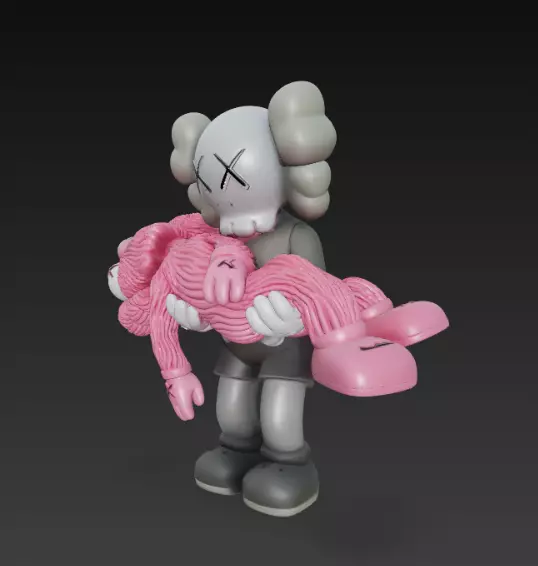 Ultra Pack 25 Kaws Companion 3D print model_95