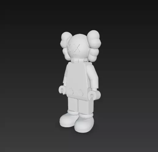 Ultra Pack 25 Kaws Companion 3D print model_7