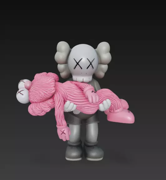 Ultra Pack 25 Kaws Companion 3D print model_94