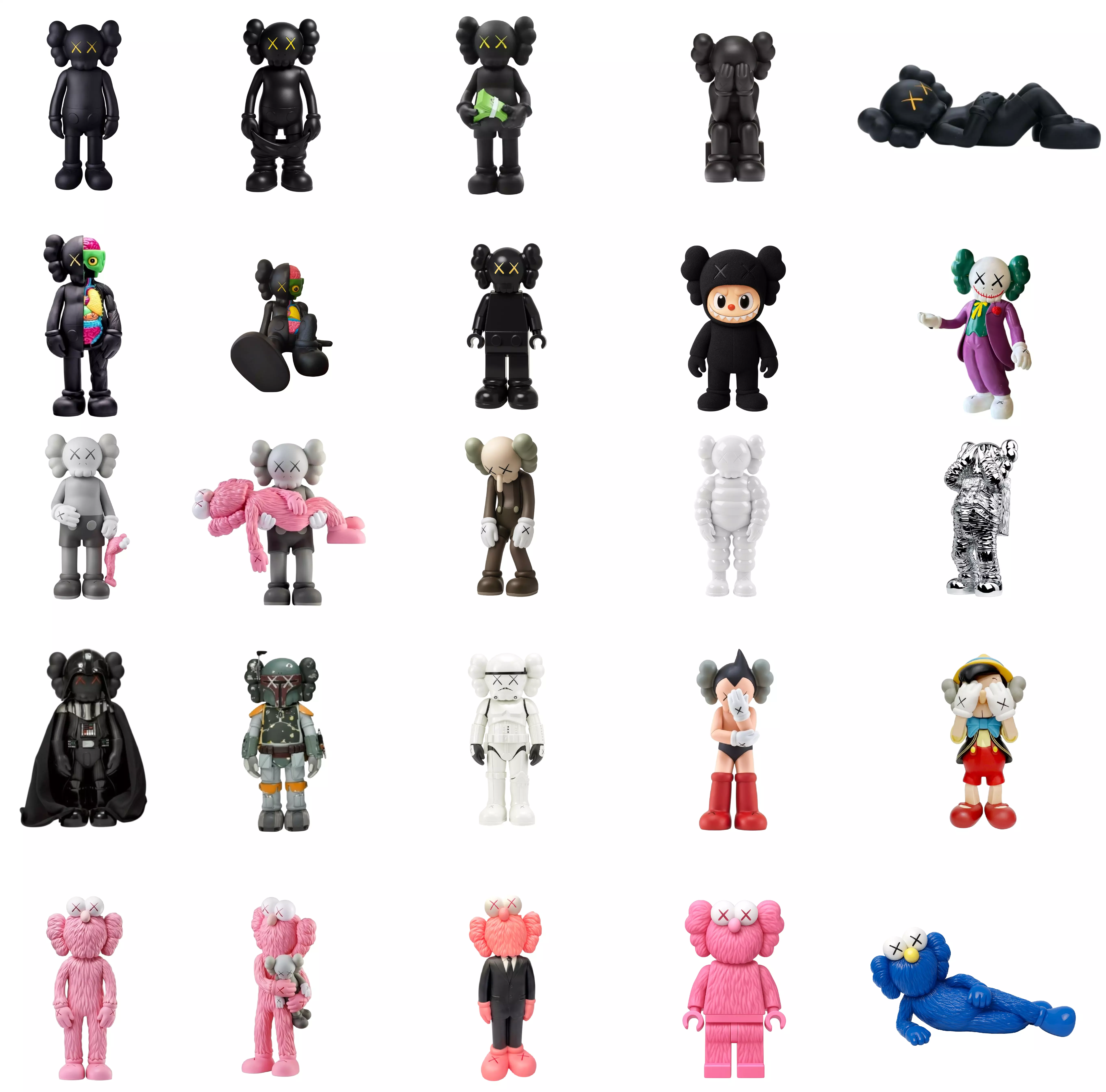 Ultra Pack 25 Kaws Companion 3D print model_0