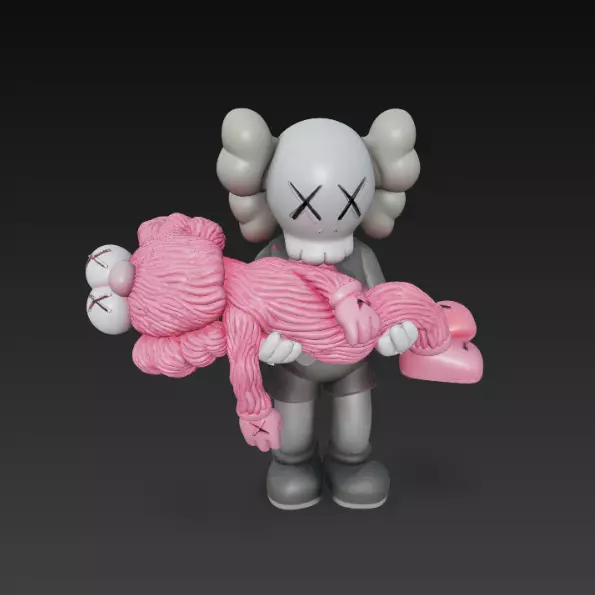 Ultra Pack 25 Kaws Companion 3D print model_91