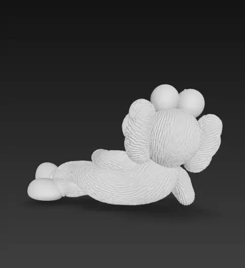 Ultra Pack 25 Kaws Companion 3D print model_33