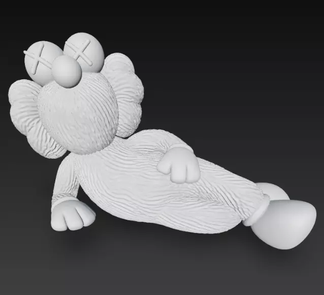 Ultra Pack 25 Kaws Companion 3D print model_40