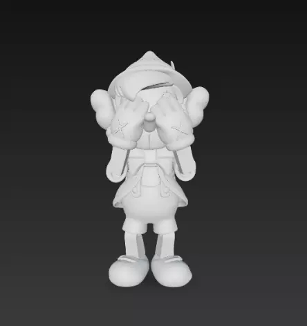 Ultra Pack 25 Kaws Companion 3D print model_25