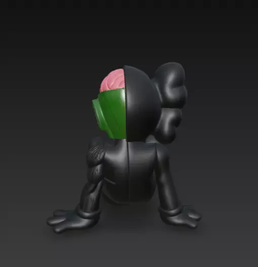 Ultra Pack 25 Kaws Companion 3D print model_11