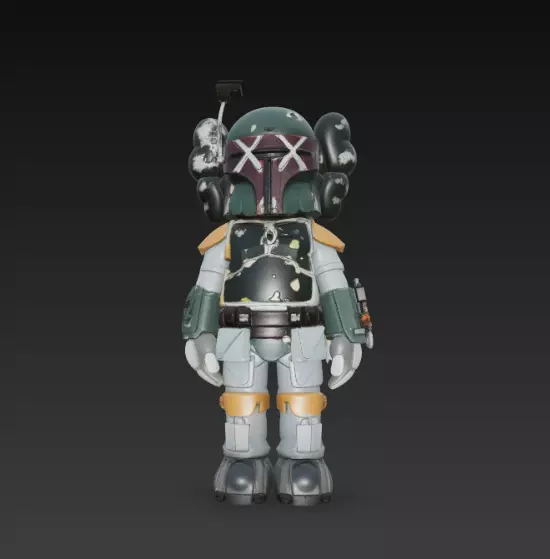 Ultra Pack 25 Kaws Companion 3D print model_85