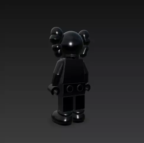 Ultra Pack 25 Kaws Companion 3D print model_3