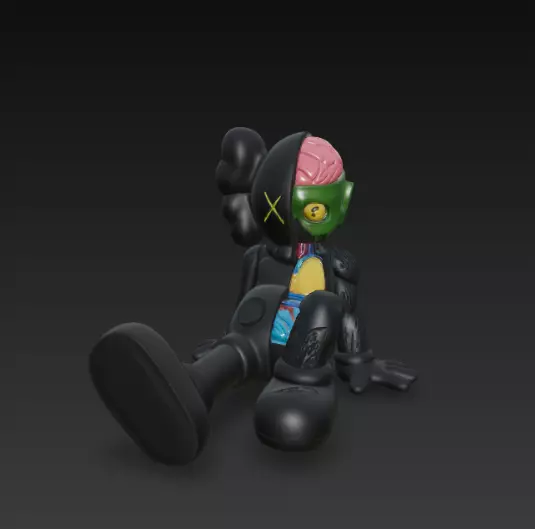 Ultra Pack 25 Kaws Companion 3D print model_16