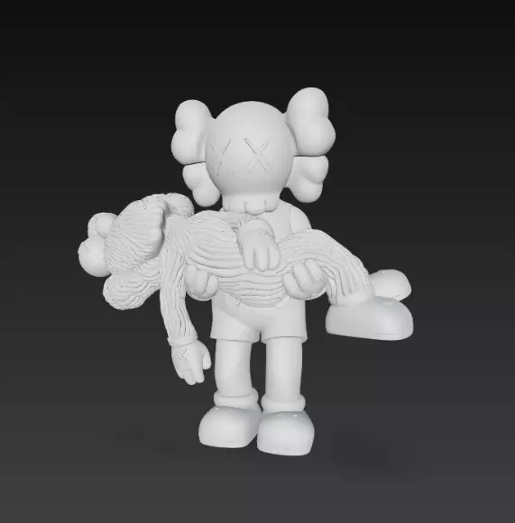 Ultra Pack 25 Kaws Companion 3D print model_98