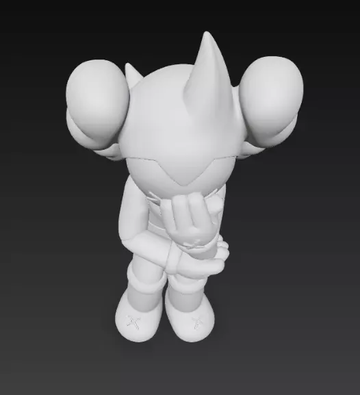 Ultra Pack 25 Kaws Companion 3D print model_30