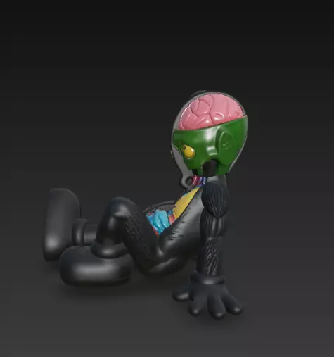 Ultra Pack 25 Kaws Companion 3D print model_18