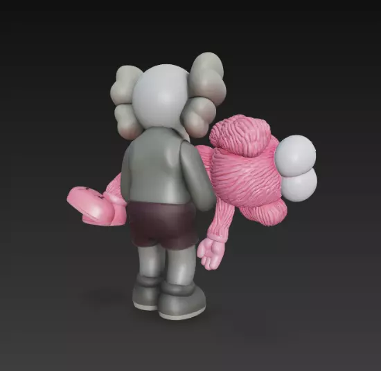 Ultra Pack 25 Kaws Companion 3D print model_90