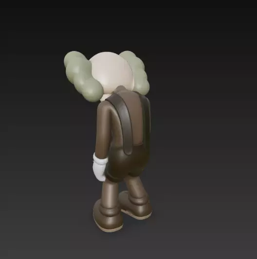 Ultra Pack 25 Kaws Companion 3D print model_57