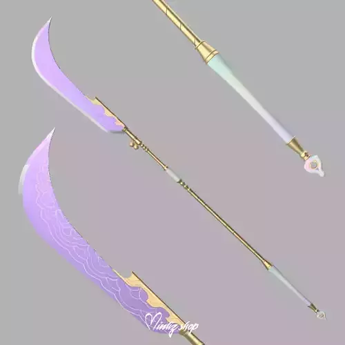 Kpop Demon Hunters Mira Weapon Spear Gok-Do 3D print model