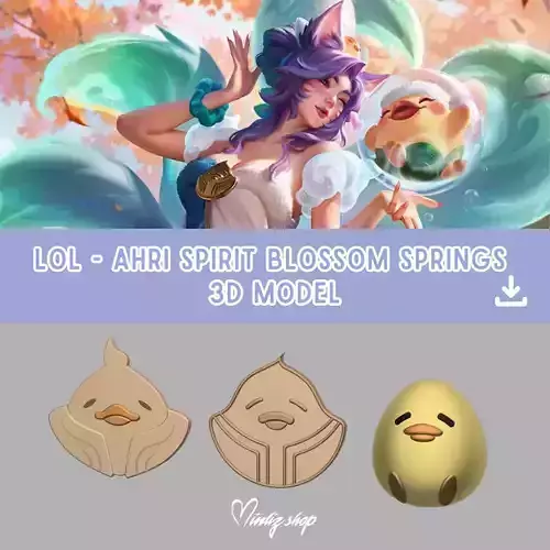 Ahri Spirit Blossom Springs League of Legends