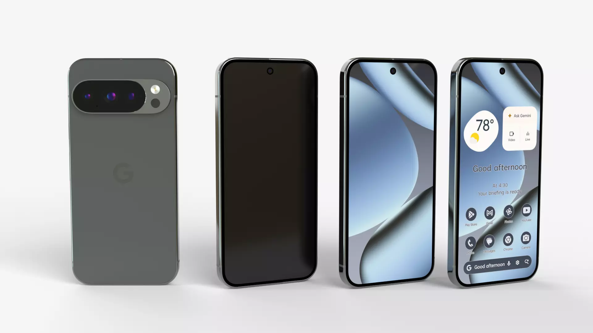 Google Pixel 10  Pro Obsidian 3D model_0