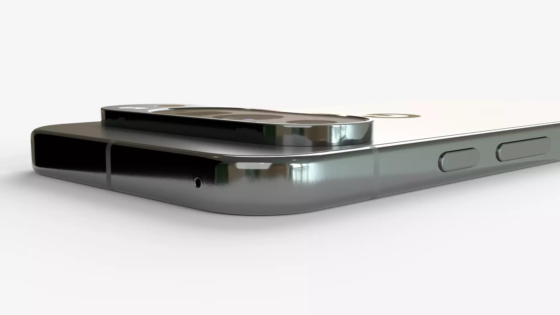 Google Pixel 10  Pro Obsidian 3D model_7