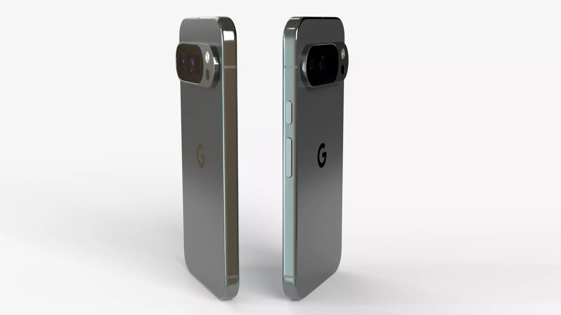 Google Pixel 10  Pro Obsidian 3D model_4