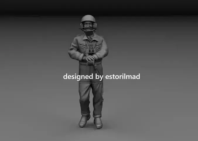 GERMAN BUNDESWEHR LEOPARD TANK CREW v1