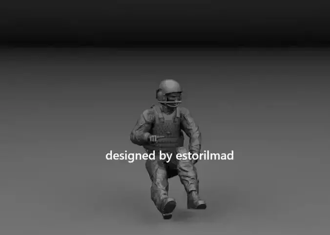 GERMAN BUNDESWEHR LEOPARD TANK CREW v3