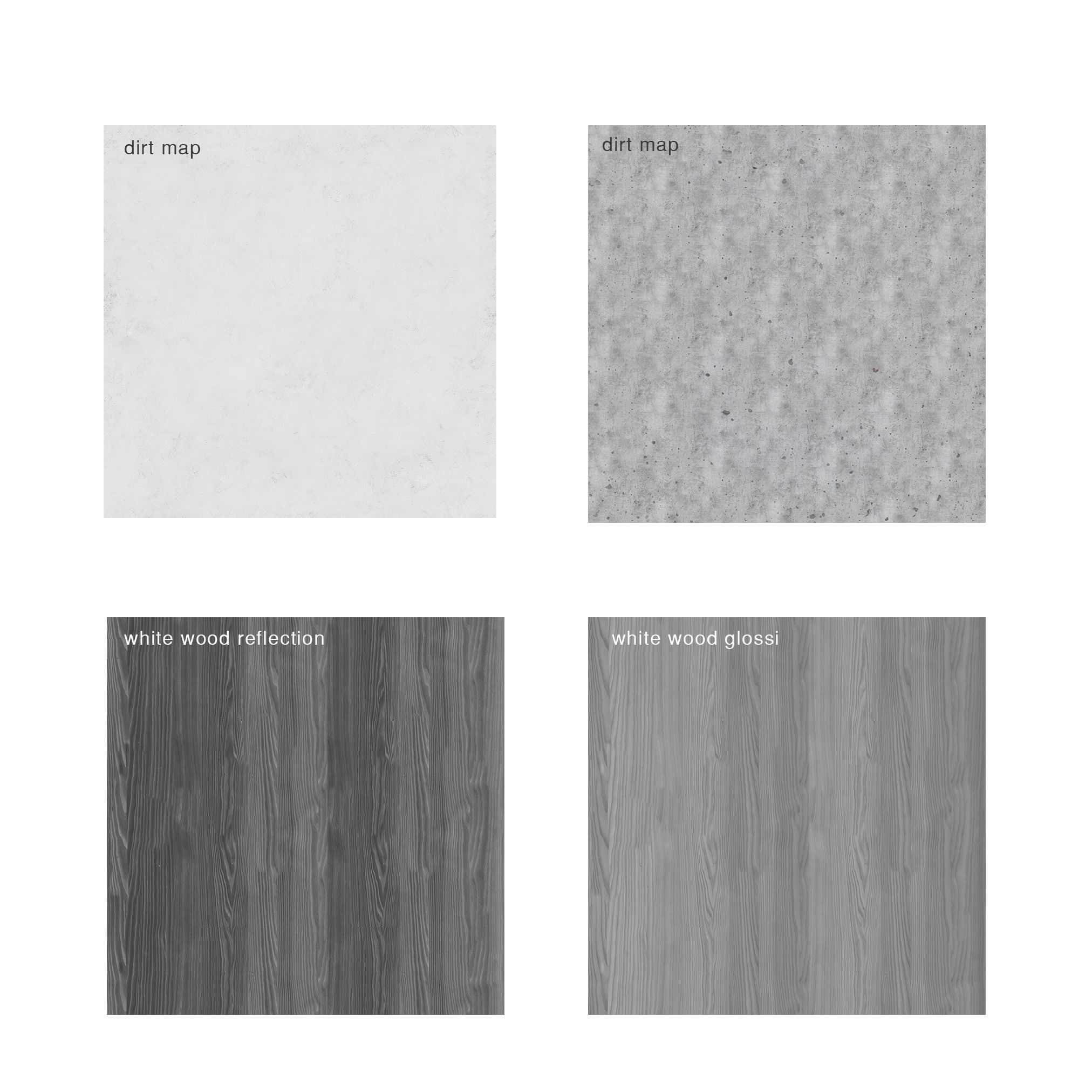 Work Desk Classic White 3D model_9