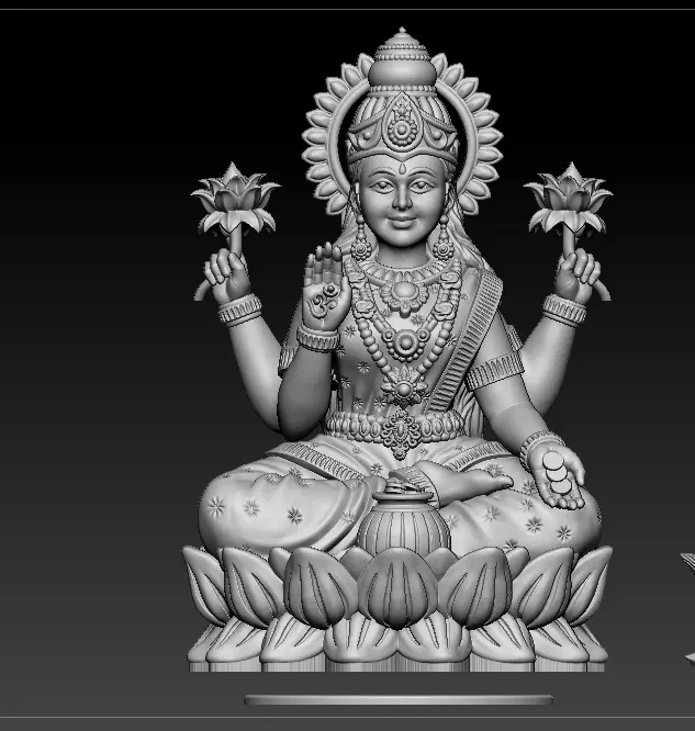 Laxmi Ganesh Saraswati  3D print model 3D print model_26
