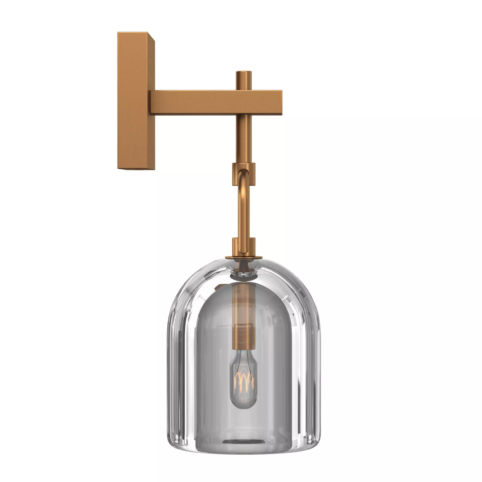 Botanist Cloche Sconce 3D model_3