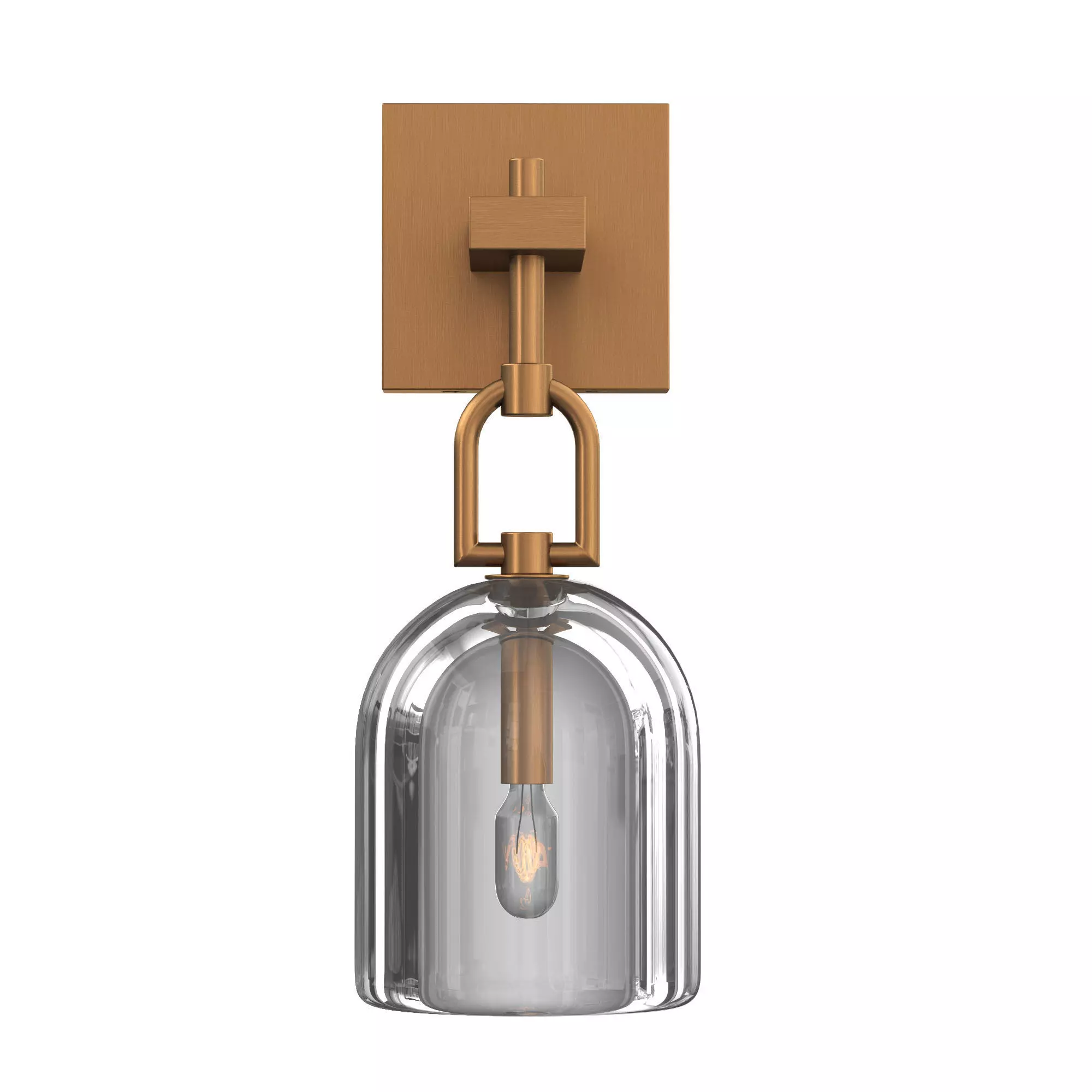 Botanist Cloche Sconce 3D model_2
