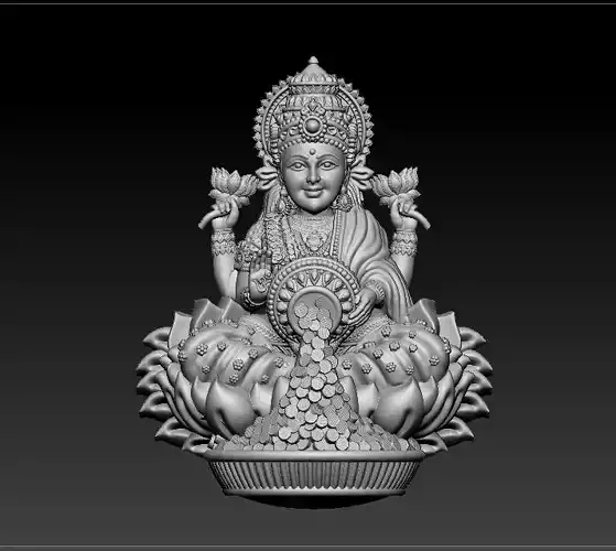 Laxmi Mata 3D print model 3D print model