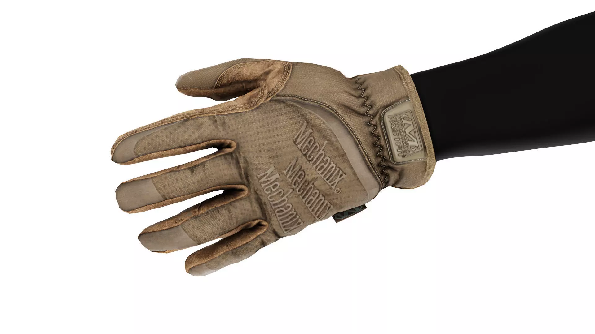 MECHANIX FASTFIT GLOVES Low-poly 3D model_5