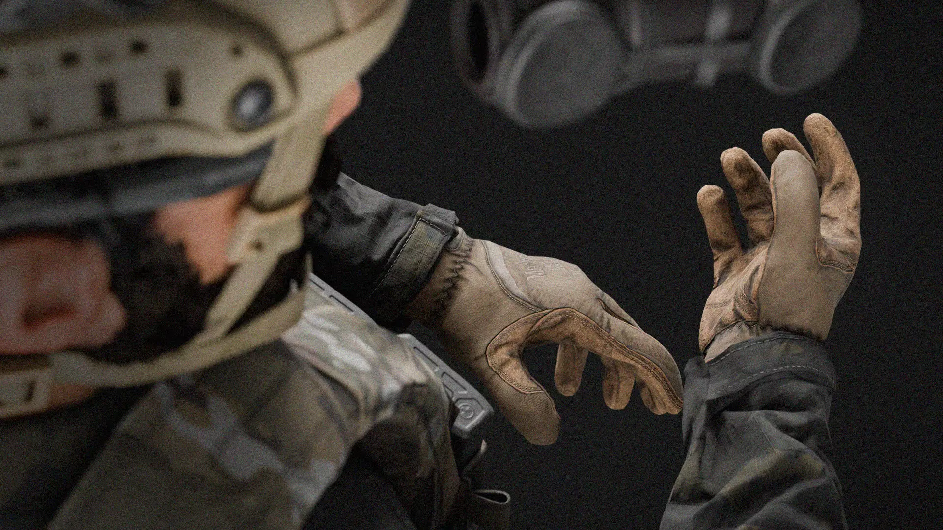 MECHANIX FASTFIT GLOVES Low-poly 3D model_3