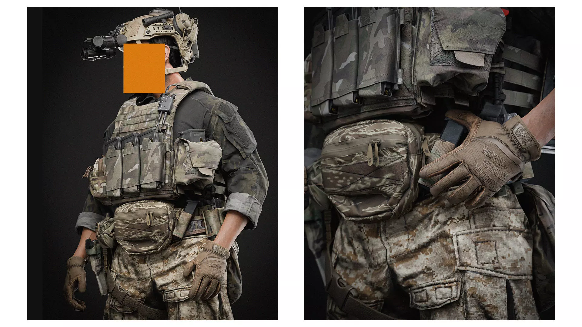 MECHANIX FASTFIT GLOVES Low-poly 3D model_2