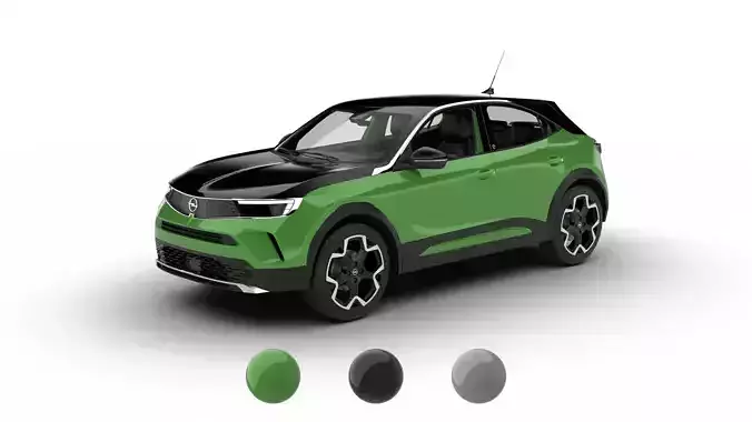 Opel Mokka-e 2021 3d model