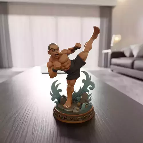 martial arts fighter